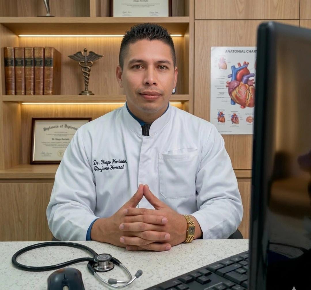Dr. Diego Hurtado – Cirujano General, miembro del Board Médico de KuraVox